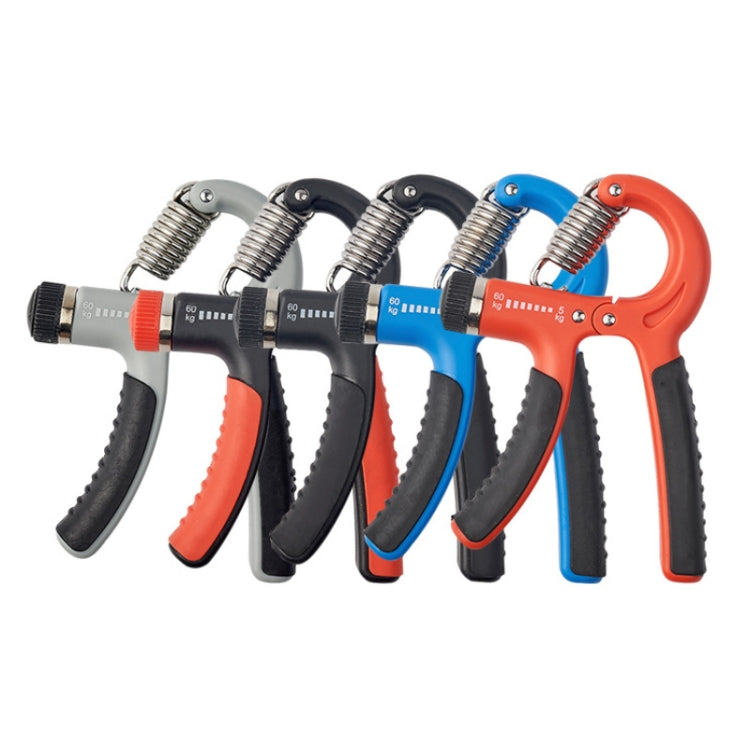 5-60KG Adjustable Grip Strength Wrist Fitness Exerciser, Orange Black, Red Black, All Black Countable, Orange Black Countable, Blue Black Countable, Gray Black Countable