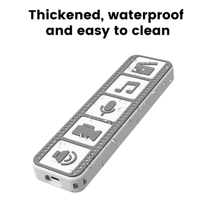 Silicone Remote Controller Waterproof Anti-Slip Protective Cover For Apple TV 4K 2021, (Brown), (Black), (Gray White), (Luminous Color)