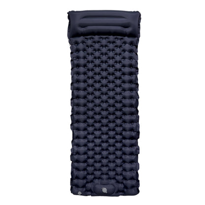 TPU Inflatable Sleeping Pad Camps Outdoor Waterproof Single Travel Cushion, Army Green, Navy)