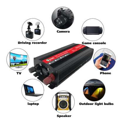 Gurxun 6000W High Power Sine Wave Inverter With Single Digital Display, 6000W 12V-220V, 6000W 24V-220V, 6000W 48V-220V, 6000W 60V-220V