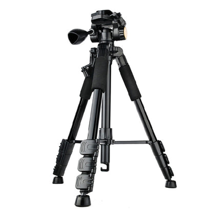 QingZhuangShiDai Q111 Aluminum Alloy Mobile Phone Camera Photography Tripod, Q111(Black)