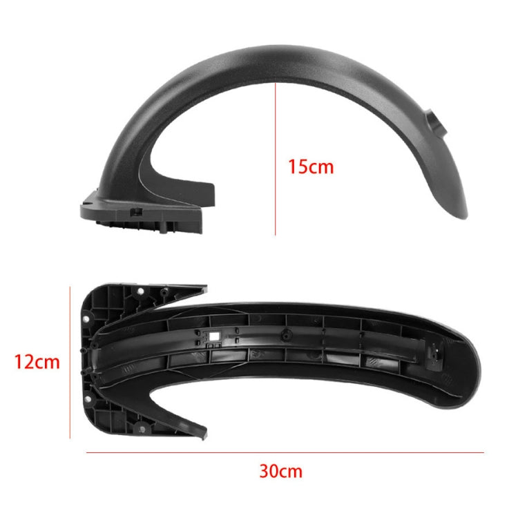 X0255 Electric Scooter Rear Push Board With Taill Light For Ninebot Max G30, Rear Push Board With Taill Light