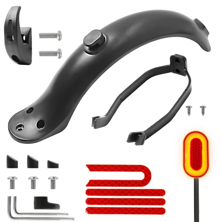 X0259 Electrical Scooter Rear Fender Shock Absorber Bracket Cover For Xiaomi Mijia M365, X0259 White, X0259 Red, X0259 Black