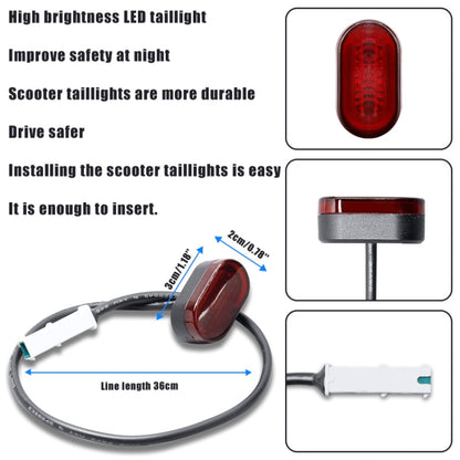 X0259 Electrical Scooter Rear Fender Shock Absorber Bracket Cover For Xiaomi Mijia M365, X0259 White, X0259 Red, X0259 Black