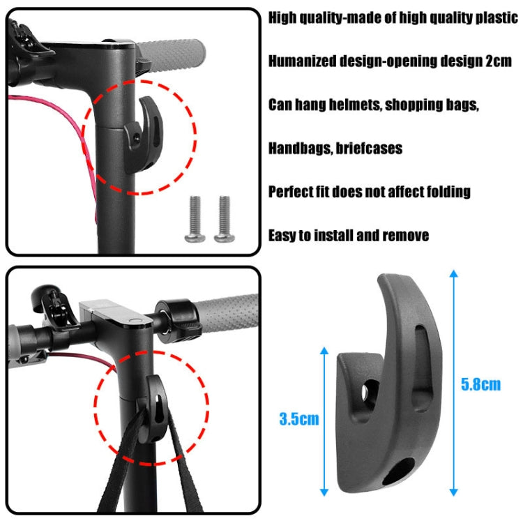 X0259 Electrical Scooter Rear Fender Shock Absorber Bracket Cover For Xiaomi Mijia M365, X0259 White, X0259 Red, X0259 Black
