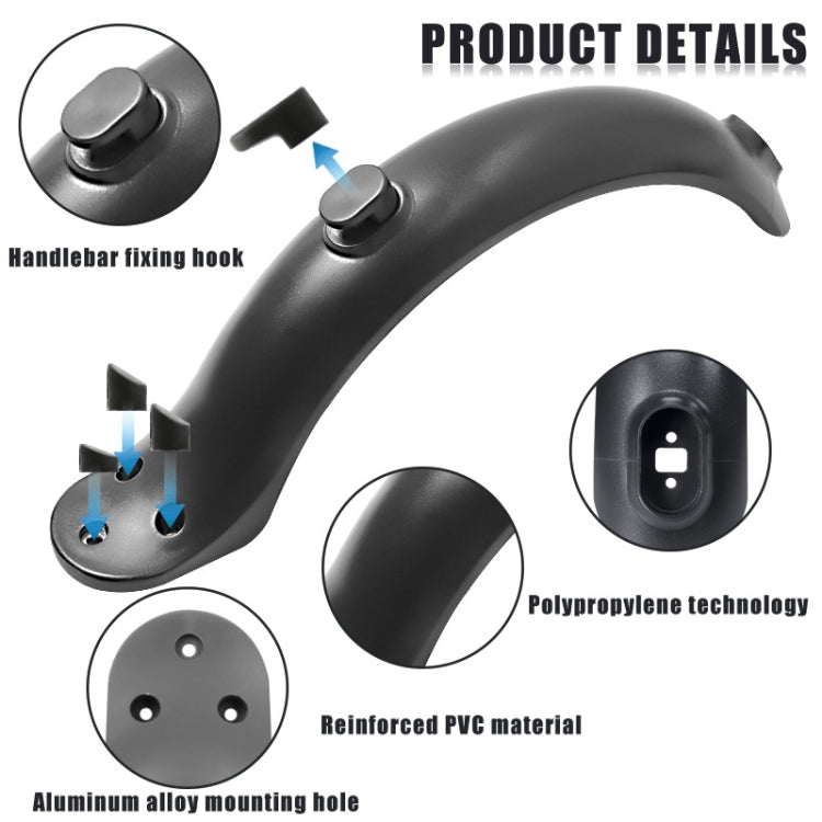 X0259 Electrical Scooter Rear Fender Shock Absorber Bracket Cover For Xiaomi Mijia M365, X0259 White, X0259 Red, X0259 Black