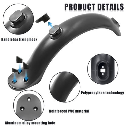 X0259 Electrical Scooter Rear Fender Shock Absorber Bracket Cover For Xiaomi Mijia M365, X0259 White, X0259 Red, X0259 Black