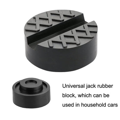 4PCS Automobile Universal Jack Bracket Rubber Support Block, Rubber Support Block