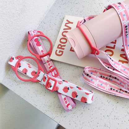 5 PCS  Insulation Cup Strap Beverage Bottle Lanyard Baby Bottle Adjustable Water Cup Lanyard, HC3302, HC3303, HC3304, HC3305, HC3306, HC3307, HC3311, HC3312, HC3314, HC3315, HC3317, HC3301