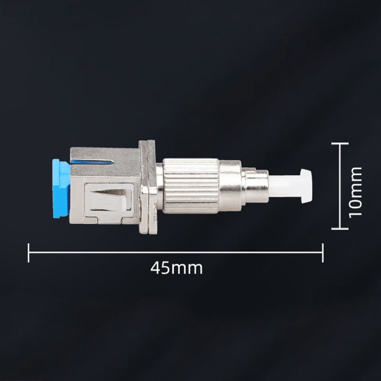 FC to SC Fiber Converter Jumper SM Adapter Red Light Pen Single Mode Adapter, FC to SC