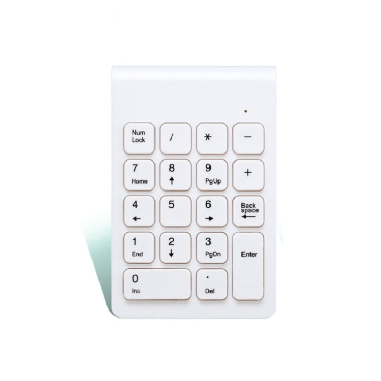 Mini 2.4G Wireless Numeric Keypad, Wireless White