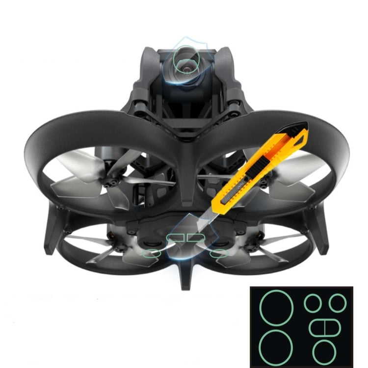Sensor+Lens+Glasses Protective Film Anti-scratch Film for DJI Avata, for DJI Avata Advanced Version