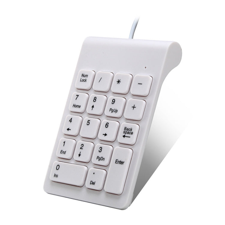 Laptop Wired Digital Mini USB Keyboard, Wired White, Wired Black