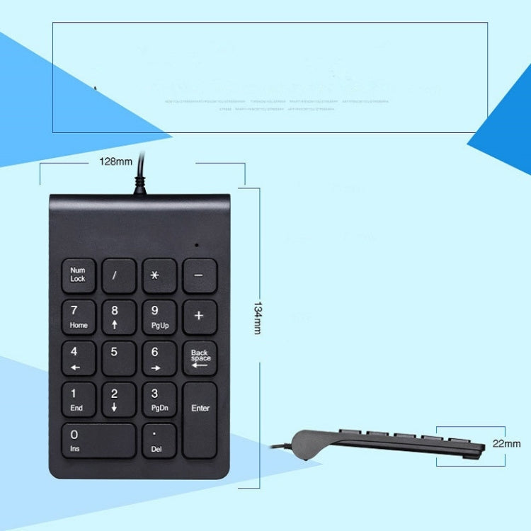Laptop Wired Digital Mini USB Keyboard, Wired White, Wired Black