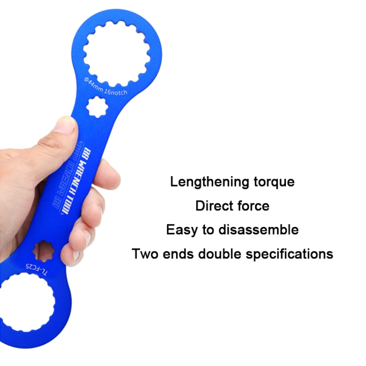 2 PCS DUB TL-FC32/25/24 Bicycle Integrated Hollow Shaft Wrench, DUB TL-FC32/25/24