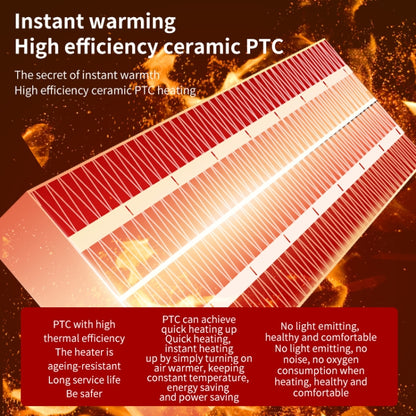 Household Fast Heating Shaking Head Electric Heater Thermostatic Heaters, Spec:, EU Plug, US Plug