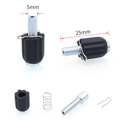 20 PCS Mountain Bike M5 Variable Speed Brake Adjustment Screw, 20 PCS M5 Brake Adjustment Screw