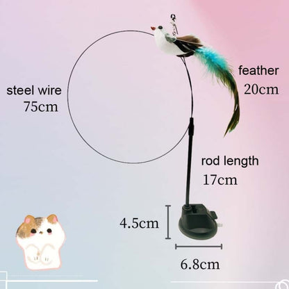 Epoxy Sucker Long Rod Funny Cat Stick Cat Toy, Burlap Bird, Chongming Bird, Kong Xuan Birds, White Night Birds, Jingwei Birds, White Cockroach, Vida Bird, Jade Birds, Long -tailed Birds, Hibiscus Birds, White Feathers, Black Feathers, Pink Feathers...