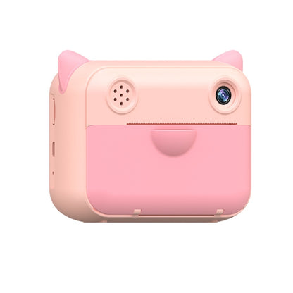CP01 2.4 Inch HD Screen Kids Toy Thermal Printing Camera no Memory Card, Blue, Pink