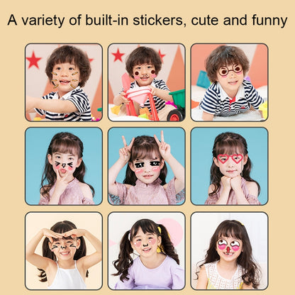 CP01 2.4 Inch HD Screen Kids Toy Thermal Printing Camera no Memory Card, Blue, Pink