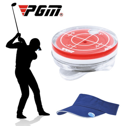 PGM MK011 Magnetic Golf Level Cap Clip Ball Marker, PGM MK011 Blue, PGM MK011 Red