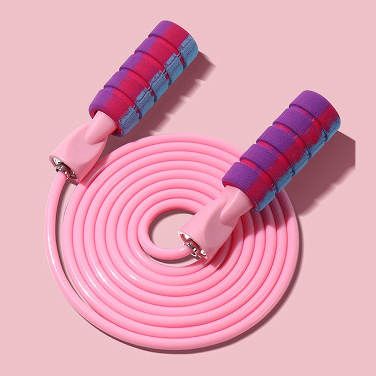 H8010 Weight Bearing Rope Skipping Fitness Equipment, PVC Rope Green, PVC Rope Pink