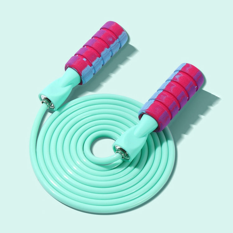 H8010 Weight Bearing Rope Skipping Fitness Equipment, PVC Rope Green, PVC Rope Pink