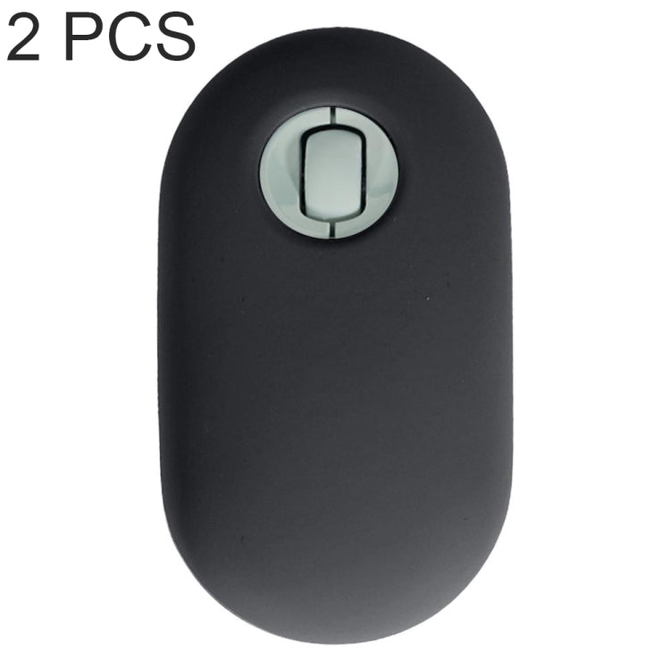 2 PCS Silicone Dustproof Wireless Mouse Protective Case For Logitech Pebble, Black, Pink, Matcha Green, Gray Blue, Transparent