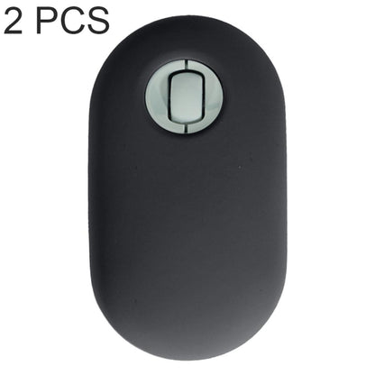 2 PCS Silicone Dustproof Wireless Mouse Protective Case For Logitech Pebble, Black, Pink, Matcha Green, Gray Blue, Transparent
