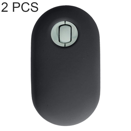 2 PCS Silicone Dustproof Wireless Mouse Protective Case For Logitech Pebble, Black, Pink, Matcha Green, Gray Blue, Transparent