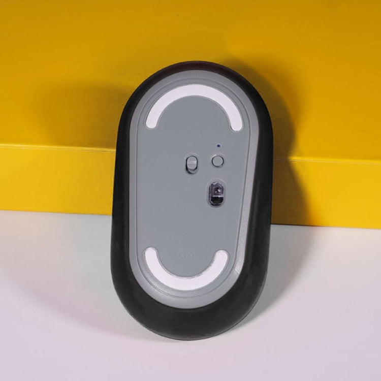 2 PCS Silicone Dustproof Wireless Mouse Protective Case For Logitech Pebble, Black, Pink, Matcha Green, Gray Blue, Transparent