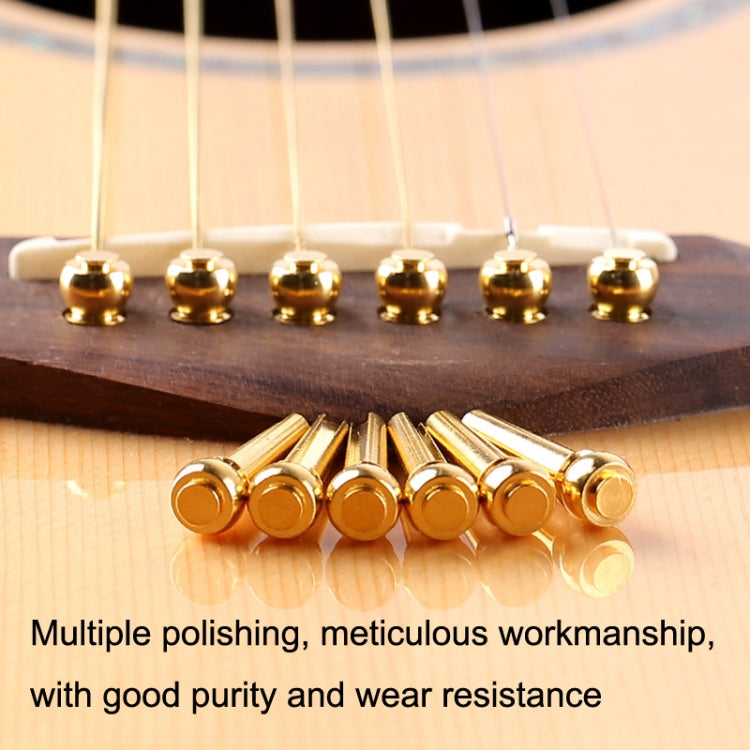 6PCS Guitar Dipping Pure Copper Citrimine Guitar Caps, Style:, Crystal Head (White), Crystal Head (Yellow), Crystal Head (Red), Crystal Head (Purple), Crystal Head (Green), Crystal Head (Black), Big Diamond (White), Big Diamond (Gold)...