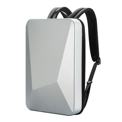 Bopai 61-93318A Hard Shell Waterproof and Expandable Backpack with USB Charging Hole, Spec:, Regular (Silver), Password (Silver), Regular (Black), Password (Black)