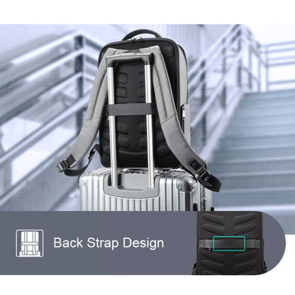 Bopai 61-68118 Multifunctional Wear-resistant Anti-theft Laptop Backpack with USB Charging Hole