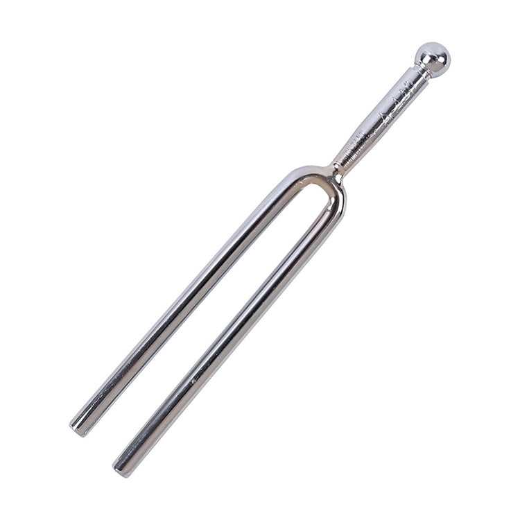 2 PCS Resonant Standard Teaching Sound Fork Stainless Steel Violin Instrument Music Sound Fork, Silver