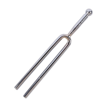 2 PCS Resonant Standard Teaching Sound Fork Stainless Steel Violin Instrument Music Sound Fork, Silver