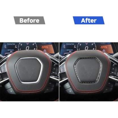 For Chevrolet Corvette C8 Steering Wheel Frame Sticker