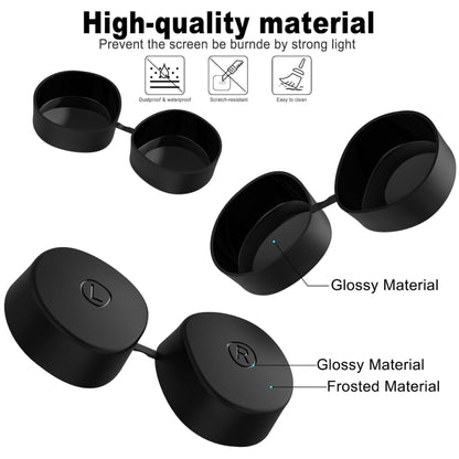 VR Silicone Eye Mask+Lens Protective Cover+Joystick Hat, For Meta Quest 2, Eye Mask+Lens Protective Cover+Joystick Hat (Black), Eye Mask+Lens Protective Cover+Joystick Hat (White), Eye Mask+Lens Protective Cover+Joystick Hat (Gray)                     ...