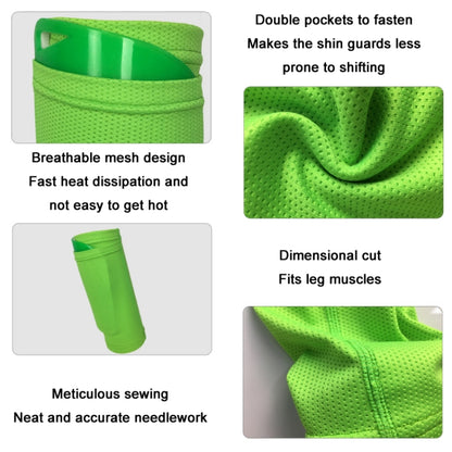 Football Shin Pads + Socks Sports Protective Equipment, White (L), Green (L), Orange (L), Dark Blue (L), Black (L), Fluorescent Green (L), White (M), Green (M), Orange (M), Dark Blue (M), Black (M), Fluorescent Green (M), White (S), Green (S), Orange (...
