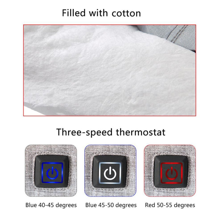 Winter Heating Hand Warmer Electric Thermal Gloves ,Specification:, Only Gloves, With Battery Box
