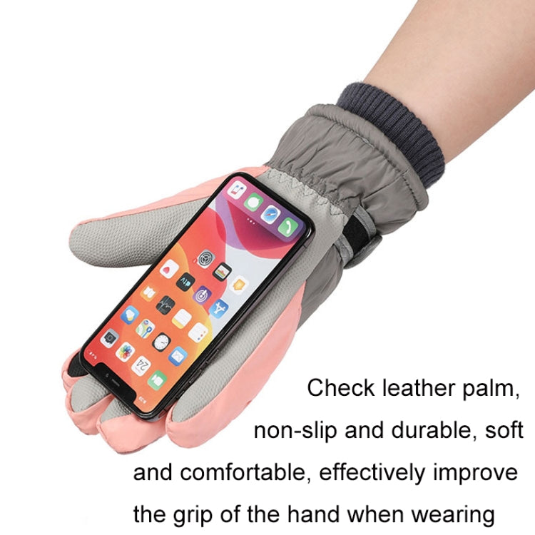 1 Pair Winter Fleece Thickened Warm And Windproof Outdoor Riding Motorcycle Gloves, Free Code