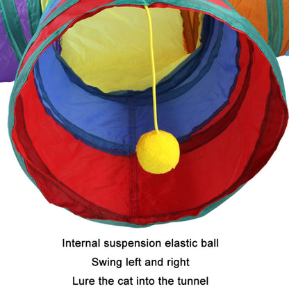 Cat Intelligence Rainbow Collapsible Runway Pet Supplies, B15101, B18405, B18207