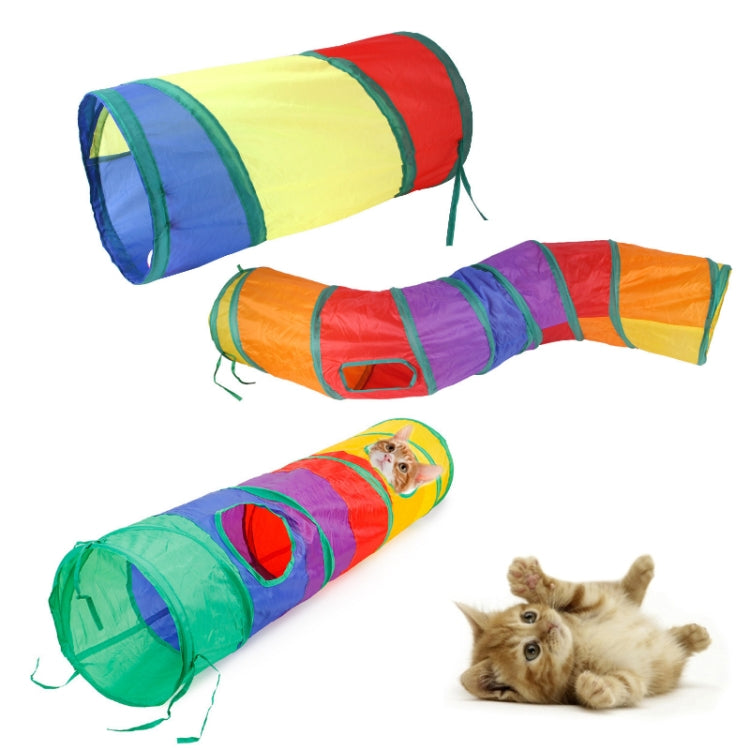 Cat Intelligence Rainbow Collapsible Runway Pet Supplies, B15101, B18405, B18207