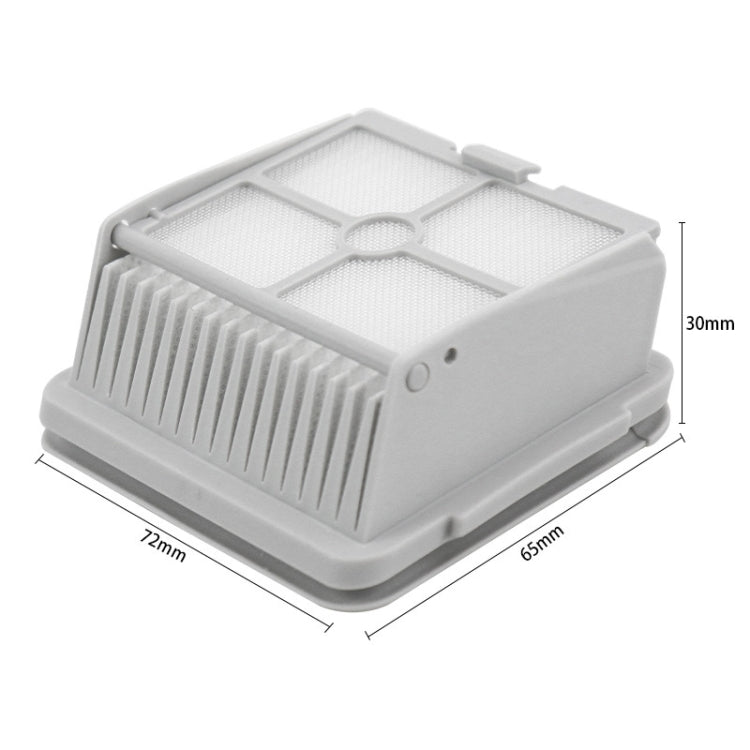 For Mijia/ShunZao H100 Pro Vacuum Cleaner Replacement Accessories,Spec:, Filter, 4pcs Brush, Kit