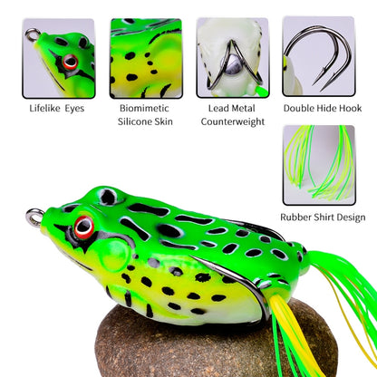 Thunder Frog Road Lure Fake Bait Simulation Soft Bait, 17.5g 6.5 cm, 13g 6cm, 9g 5.3cm, 5g 4.3 cm