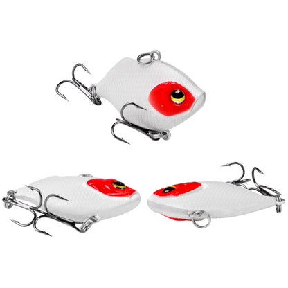 3 PCS PROBEROS DW1044 4.5cm/8.5g Lure Fake Bait Iconic Plastic VIB Hard Bait, DW1044 C, DW1044 D, DW1044 E, DW1044 F, DW1044 G, DW1044 H, DW1044 A, DW1044 B
