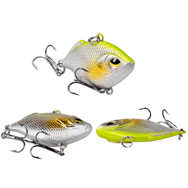 3 PCS PROBEROS DW1044 4.5cm/8.5g Lure Fake Bait Iconic Plastic VIB Hard Bait, DW1044 C, DW1044 D, DW1044 E, DW1044 F, DW1044 G, DW1044 H, DW1044 A, DW1044 B