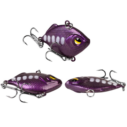 3 PCS PROBEROS DW1044 4.5cm/8.5g Lure Fake Bait Iconic Plastic VIB Hard Bait, DW1044 C, DW1044 D, DW1044 E, DW1044 F, DW1044 G, DW1044 H, DW1044 A, DW1044 B