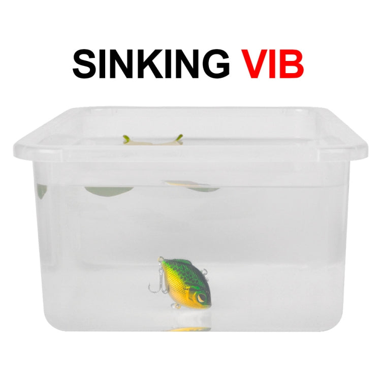 3 PCS PROBEROS DW1044 4.5cm/8.5g Lure Fake Bait Iconic Plastic VIB Hard Bait, DW1044 C, DW1044 D, DW1044 E, DW1044 F, DW1044 G, DW1044 H, DW1044 A, DW1044 B