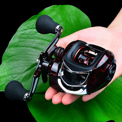 PROBEROS Metal Drop Wheel 18+1 Axis Axis Asian Fish Wheel, DW121R Right Hand, DW121L Left Hand